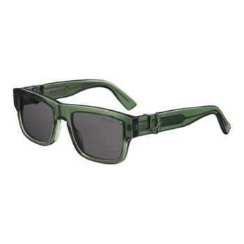 DIOR Acetate Metal Rectangular Sunglasses Unisex Green