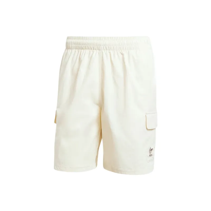 Adidas Originals Casual Shorts Men's Ivory White-0