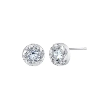 MISS XIA JWY S925 Silver Stud Earrings Unisex