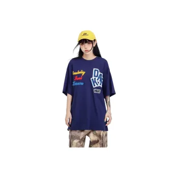 KVIV T Shirts Men Navy Blue 