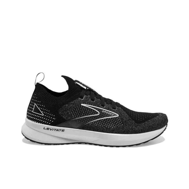 Brooks Levitate StealthFit 5 Anti Slip Wear Resistant Low Top Casual Training Running Shoes Women's Black-1