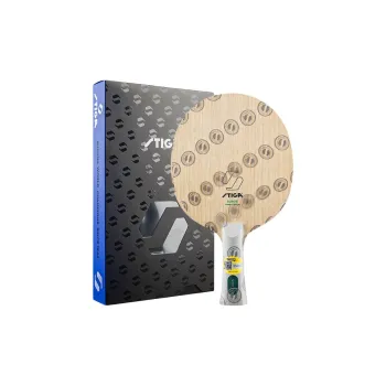 Stiga Table Tennis Blades All Wood With Carbon Fiber Unisex Wood Color