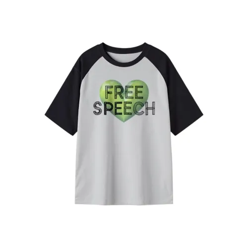 FAIRWHALE Drop Shoulder Sleeve T Shirt Women's