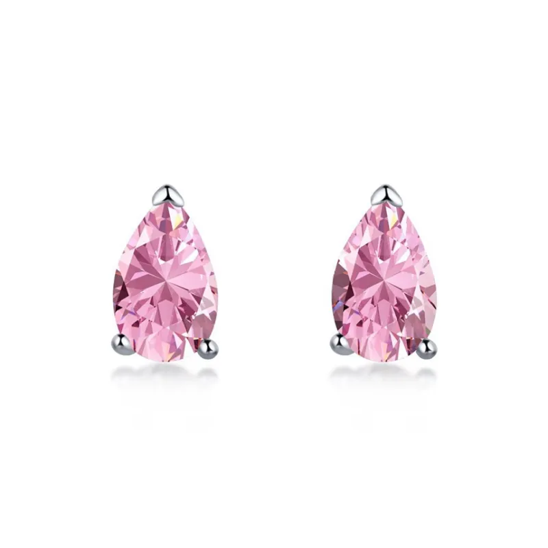 CARAT'S DIARY S925 Silver Stud Earrings Unisex-0