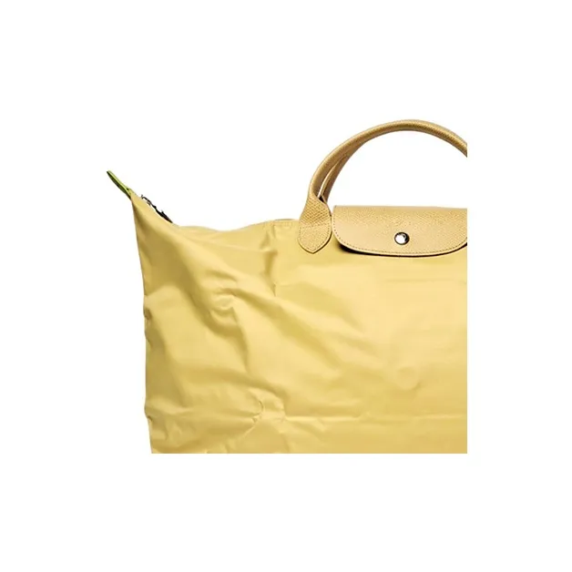 LONGCHAMP Le Pliage Green Recycled Material Sail Bag, Handbag, Travel Bag 36L Women's Wheat-3