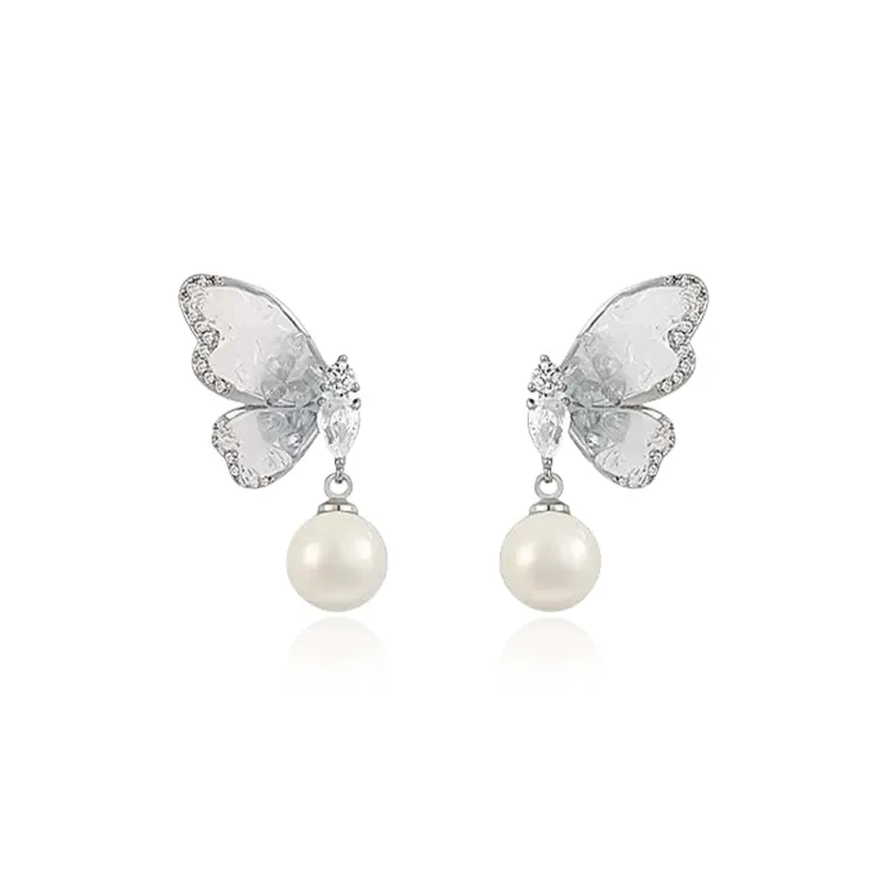 Barbie Rhinestone Earrings Women's-0