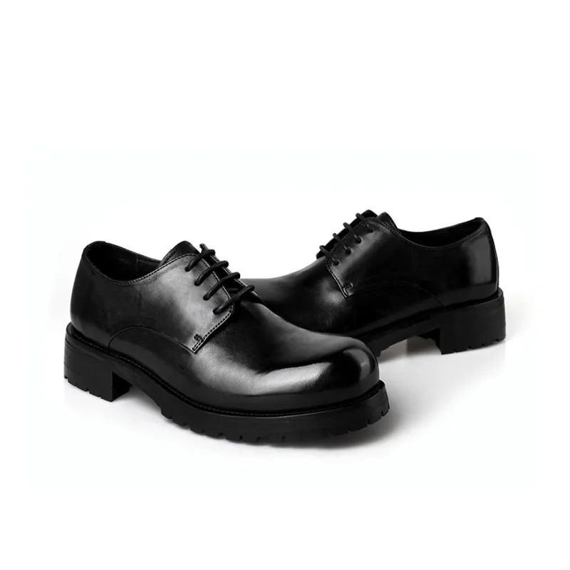 BOSSSUNWEN Dress Shoes Men's Black-2