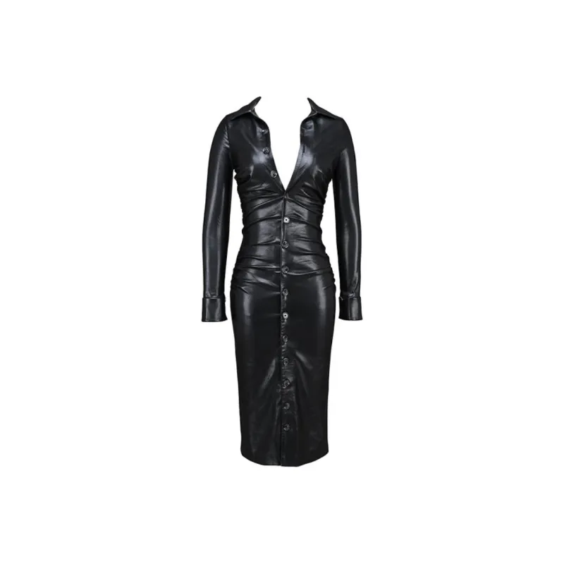 HOUSE OF CB SS25 Viola Long Sleeved Dress Women's-0