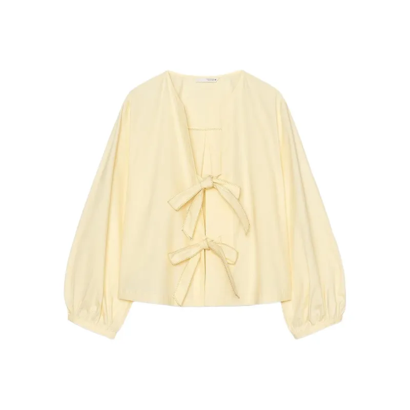ZARA Shirts Women's Yellow-0