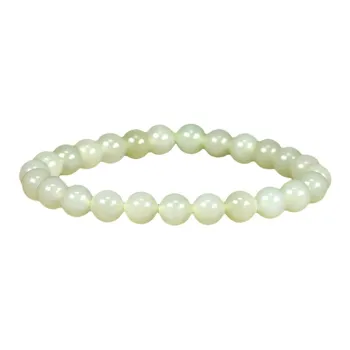 Phoenix Temple Jewelry Hetian Jade Bracelets White Jade/Pale Greenish White Jade Women's