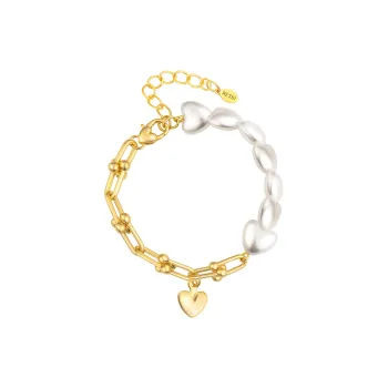 SIMPLE JOYS Alloy Bracelets Women's Gold