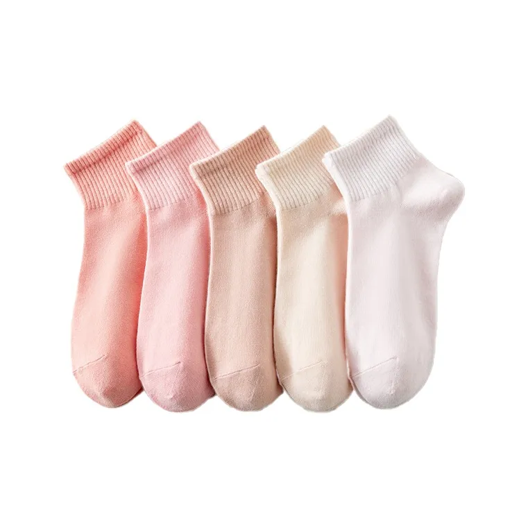 Gentle Welcome Ankle Socks Women's 5 Pack-0