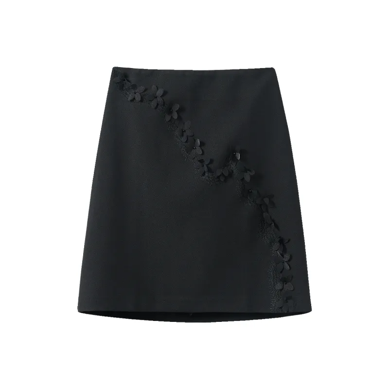 Hang Yi Court Casual Short Skirts Women's-0