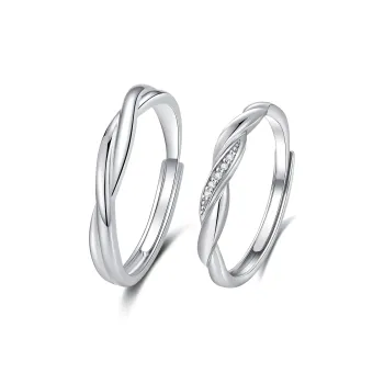 YFANXI 999 Fine Silver Rings Unisex