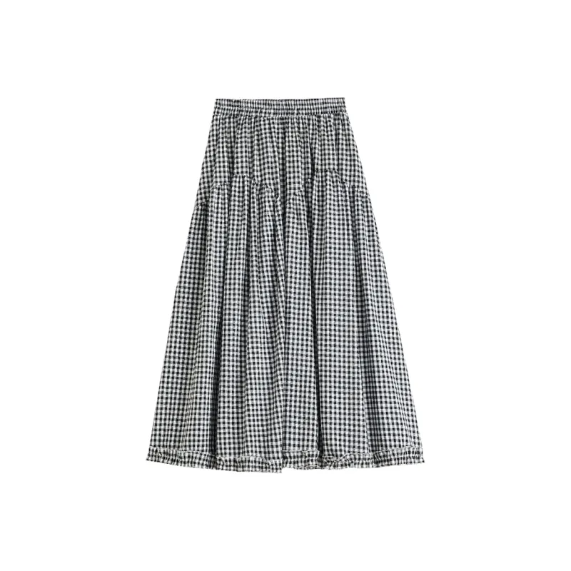 Ning Cai Yuer Casual Long Skirt Women's-1
