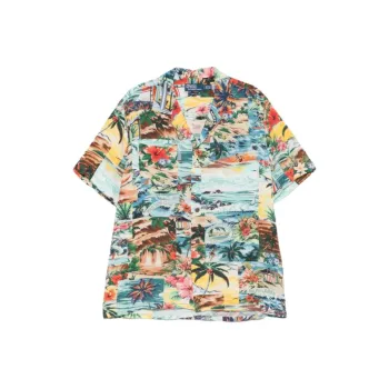 Polo Ralph Lauren Patchwork print Camp Shirt