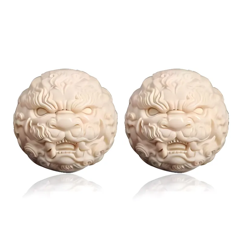 MUXIANG Ivory Nut Handlebar Piece Unisex-0