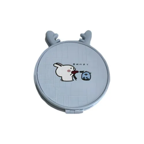 Love Of Wormwood Cute Bunny Grooming Double Sided Make Up Mirrors Portable