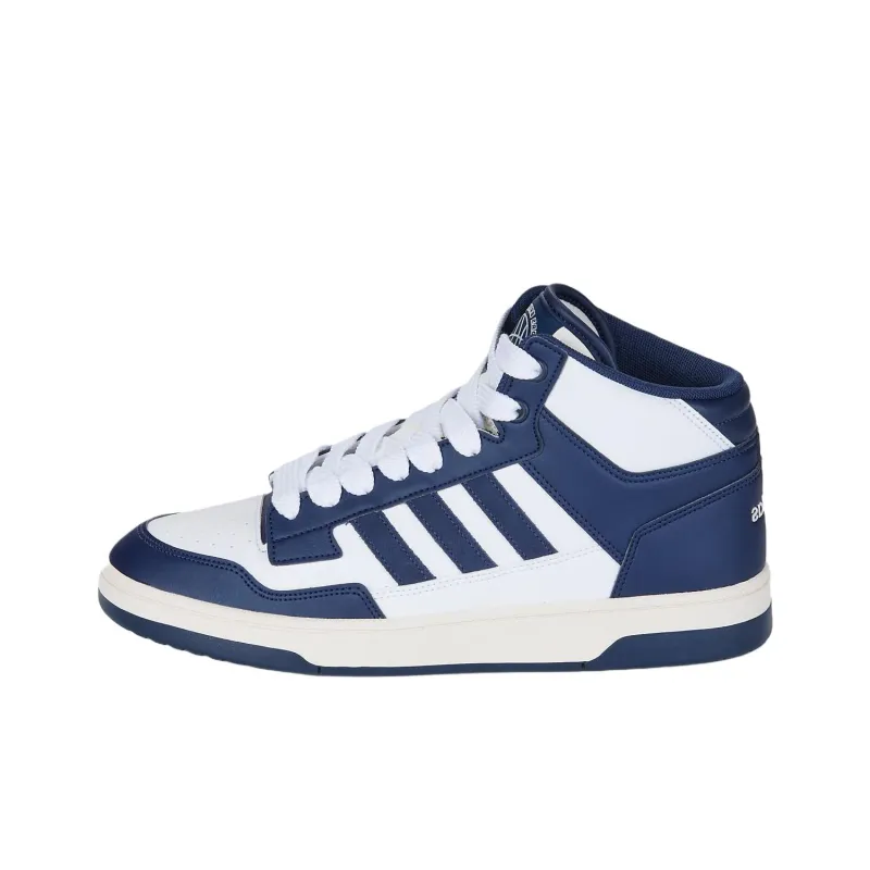 Adidas Rapid Court High Top Skateboard Shoes Men's Blue White-0