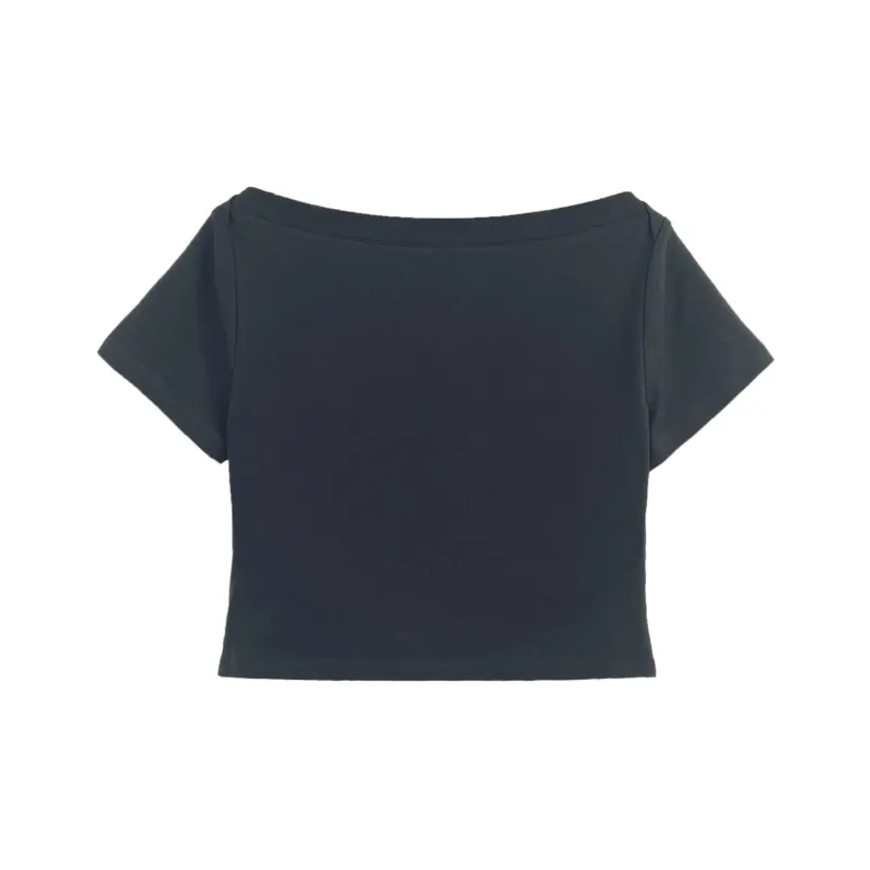 NS76 T Shirts Women's Dark Gray-1