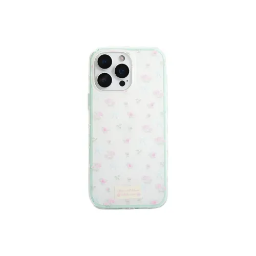 Sopi Acrylic Material Bowknot Pink Rose Phone Cases Compatible With IPhone 16/15 Pro Max/Apple 13/14 Pro/Max