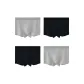 2 Pack Light Gray+2 Pack Black