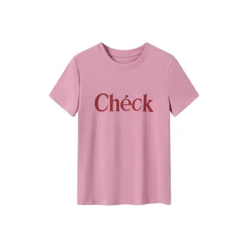 GULIANFEI T Shirts Women's Pink
