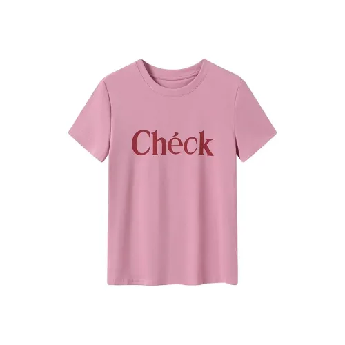 GULIANFEI T Shirts Women's Pink