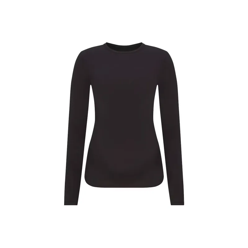Skims Mother's Day Limited Collection T Shirts Women's Soot/Smoke Gray-0
