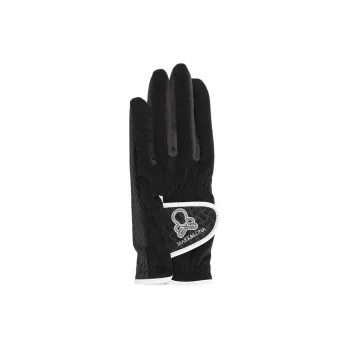 MARK & LONA Artificial Leather, Polyurethane Sports Gloves Unisex Black