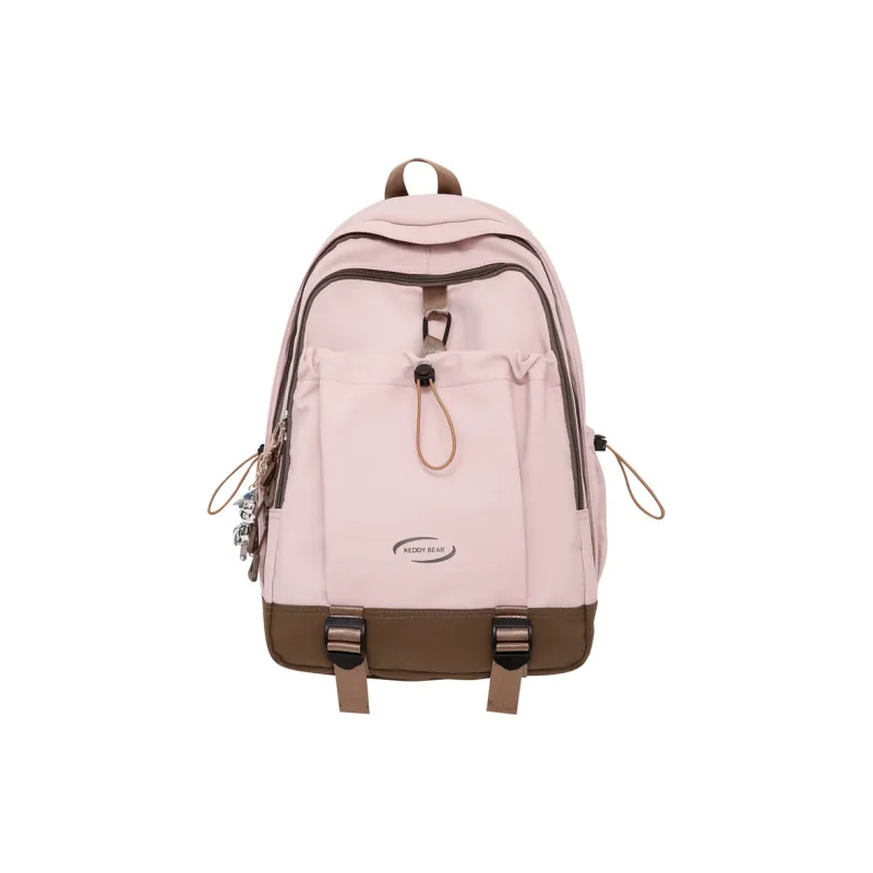 Yalu Nylon Backpack Unisex Multicolor-35