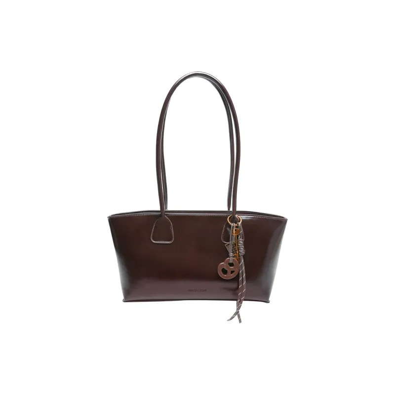 TOUTSEUL YOLO PU Shoulder Bag Women's Ancora Red/Black/Coffee/Brown/Ecru-12