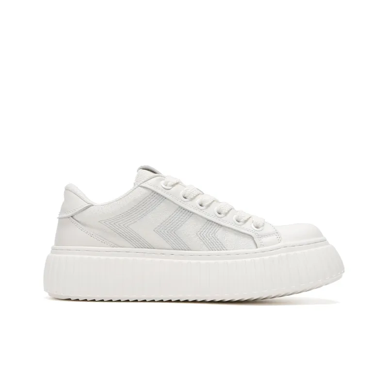 Kemaron Low Top Skateboard Shoes Unisex White-1