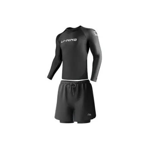 XTEP Swimsuit Set Mens Gray Green