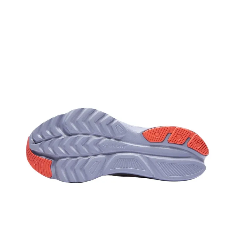 Saucony Kinvara16 Anti Slip Wear Resistant Low Top Casual Running Shoes Women's Light Gray-4