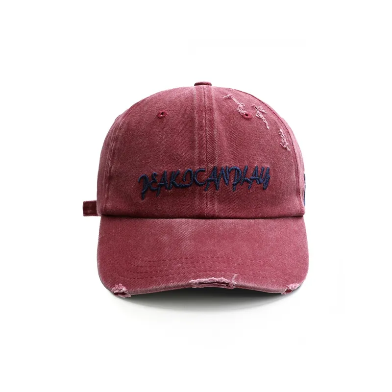 PEAK Cotton Baseball Caps Unisex-4