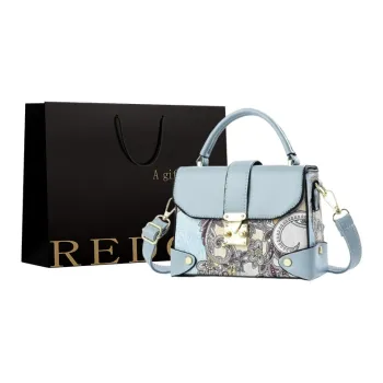 REDOO Fabric One Shoulder Handbag Women's Sky Blue/Earth Yellow/Khaki/Ecru/Green/Black/Coffee