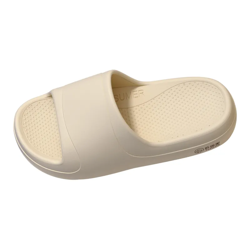 Stay At Home Outdoor Slip Resistant Waterproof Abrasion Resistant Platform Couple Same Style Slippers-9