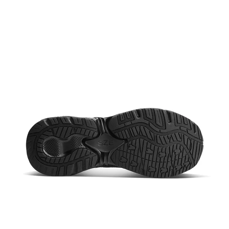 Sze Sports Loafers Lightweight, Breathable, And Slip Resistant Low Top Casual Shoes Unisex Black Silver-5