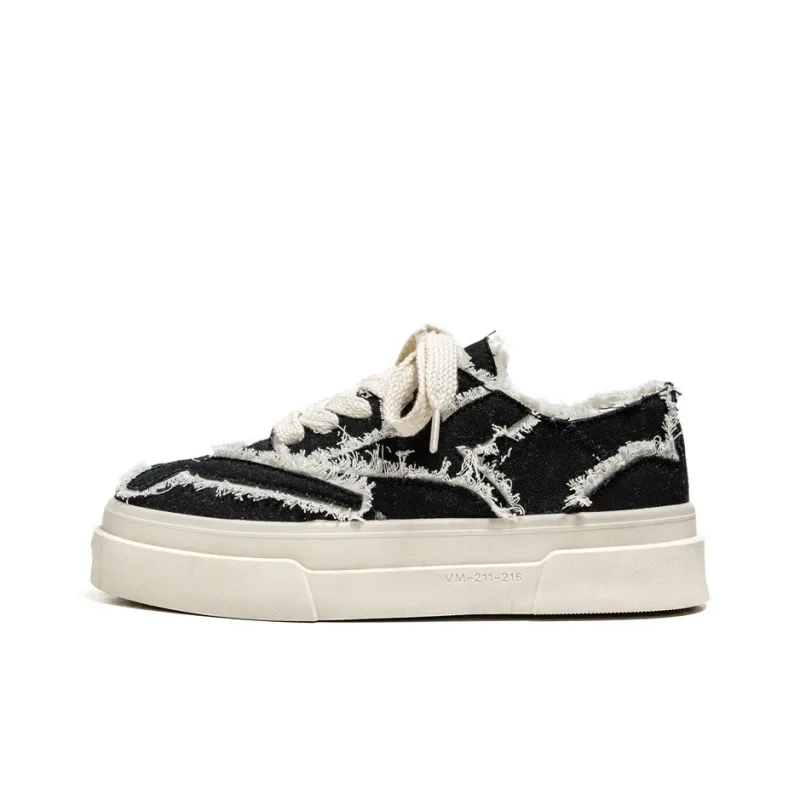 BINGO DUCK Coverage Breathable Low Top Skateboard Shoes Men's-5