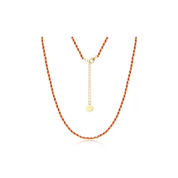 CARAT'S DIARY S925 Silver Necklaces Unisex