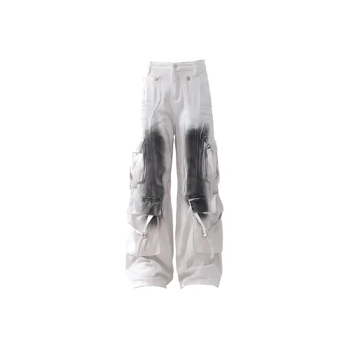 HKRXEC Jeans Men White