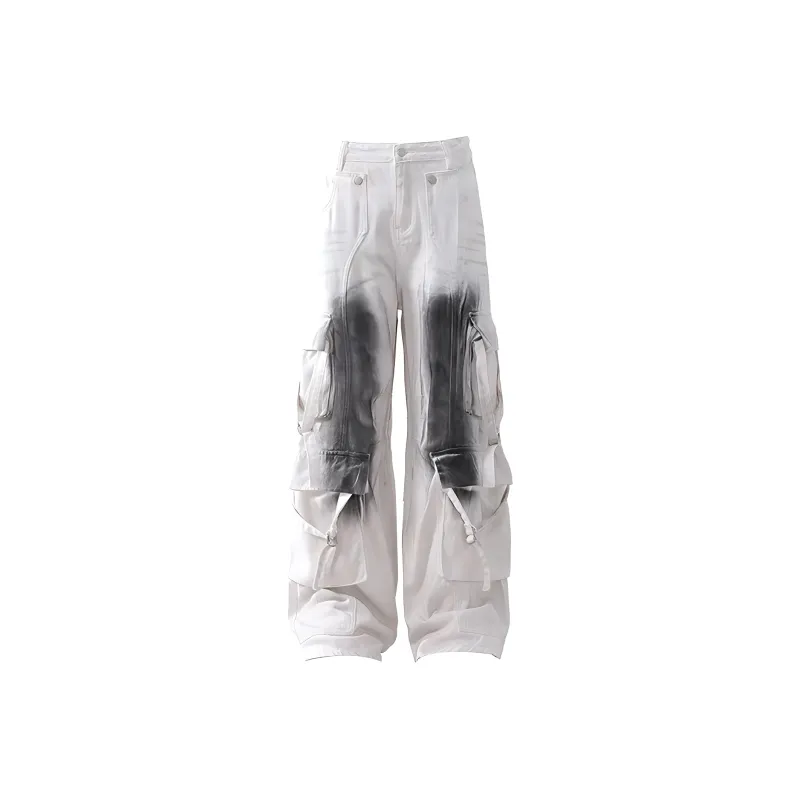 HKRXEC Jeans Men White-0