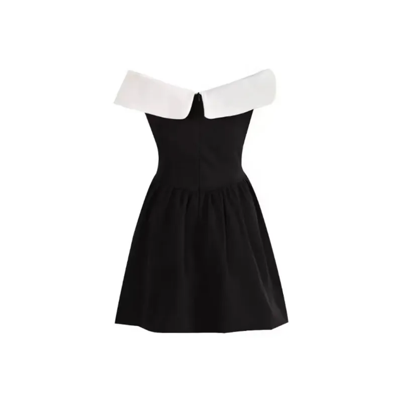 DOSOHEB Short Sleeved Dress Women's-1