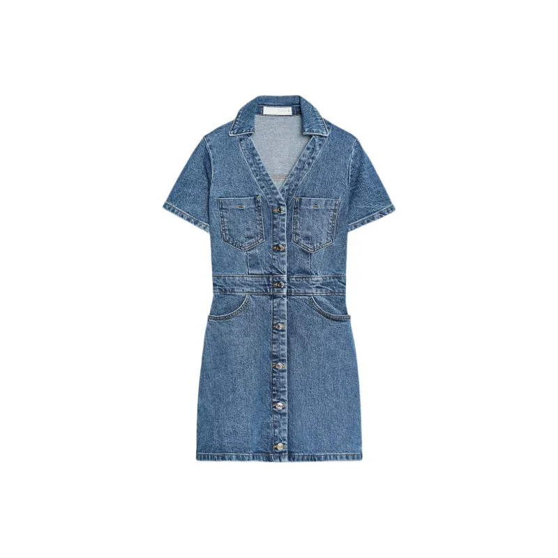 ZARA Short Sleeved Dress Women's-0