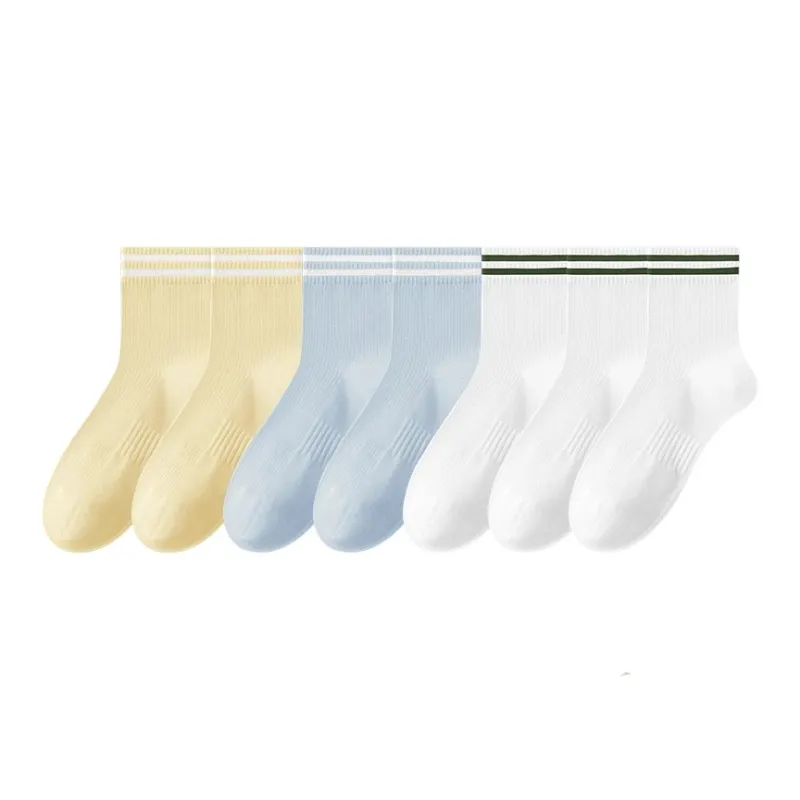 7 SEVFUN Mid Calf Socks Women's Combo Set-18