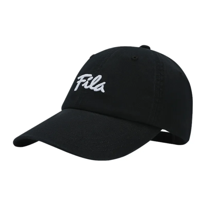 FILA ORIGINALE Cotton Baseball Caps Men's Jet Black-1
