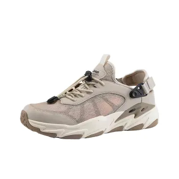 Jeep Outdoor Life Breathable Low Top Hiking Shoes Men's Khaki