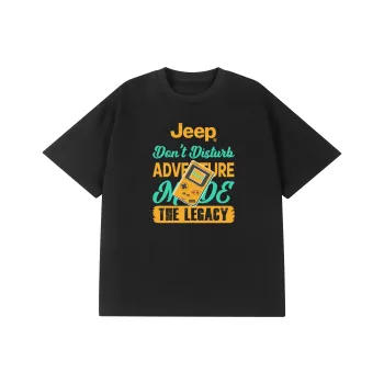 Jeep T Shirt Unisex Includes Free Travel Set