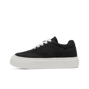 Dounkol Low Top Skateboard Shoes Unisex Black